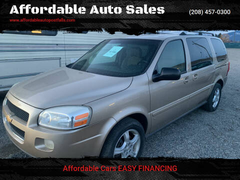 2006 Chevrolet Uplander for sale at Affordable Auto Sales in Post Falls ID