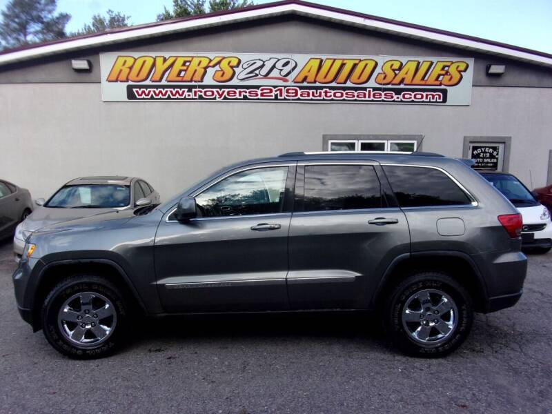 2012 Jeep Grand Cherokee for sale at ROYERS 219 AUTO SALES in Dubois PA