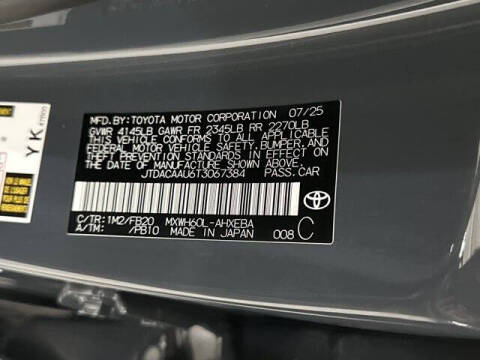 2026 Toyota Prius LE