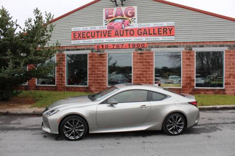 2020 Lexus RC 350 for sale at EXECUTIVE AUTO GALLERY INC in Walnutport PA