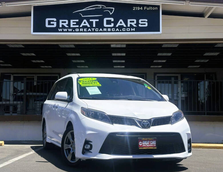 2018 Toyota Sienna for sale at Great Cars in Sacramento CA