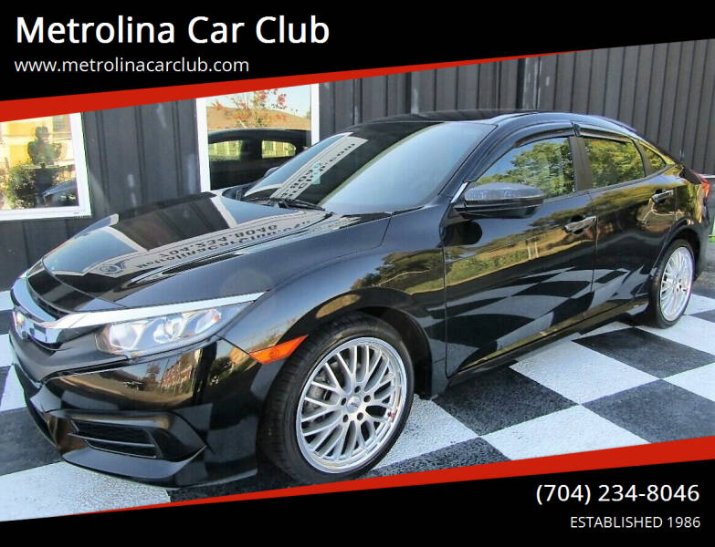 2018 Honda Civic for sale at Metrolina Car Club in Matthews NC