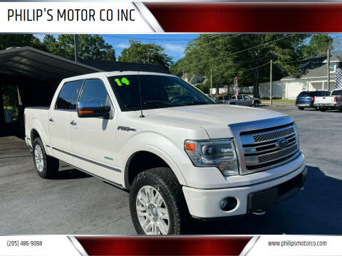 2014 Ford F-150 for sale at PHILIP'S MOTOR CO INC in Haleyville AL