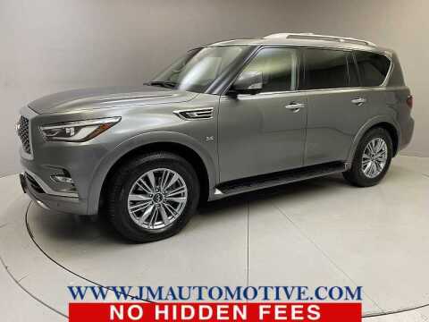 2020 Infiniti QX80 for sale at J & M Automotive in Naugatuck CT