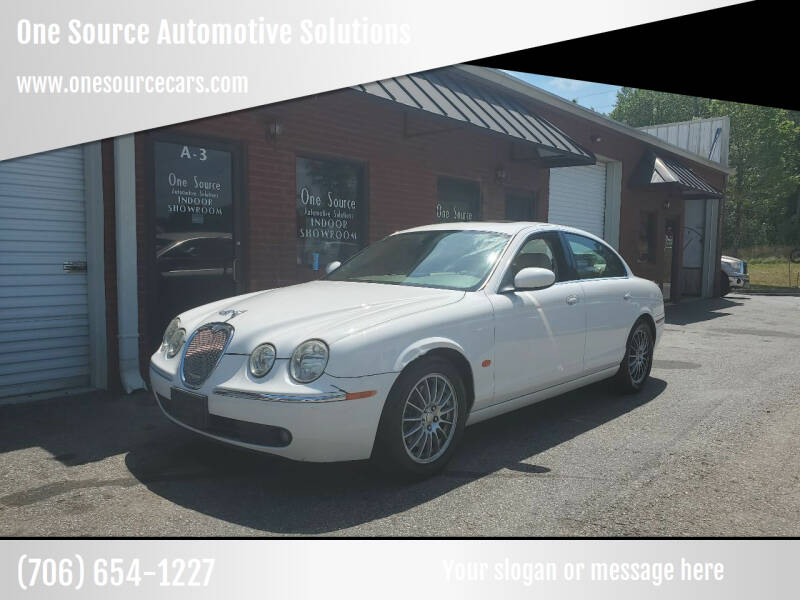 2006 Jaguar S-Type for sale at One Source Automotive Solutions in Braselton GA