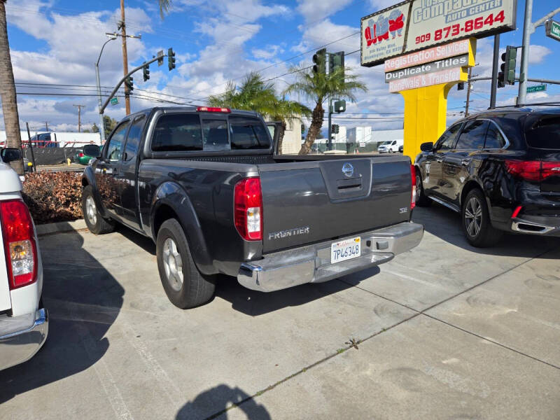 2005 Nissan Frontier for sale at E and M Auto Sales in Bloomington CA