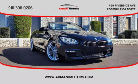 2012 BMW 6 Series for sale at Armani Motors in Roseville CA