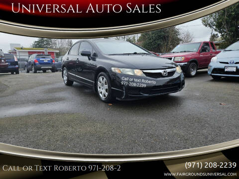 2010 Honda Civic for sale at Universal Auto Sales in Salem OR