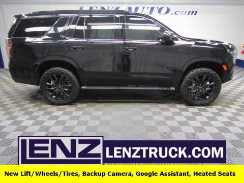 2022 Chevrolet Tahoe for sale at LENZ TRUCK CENTER in Fond Du Lac WI