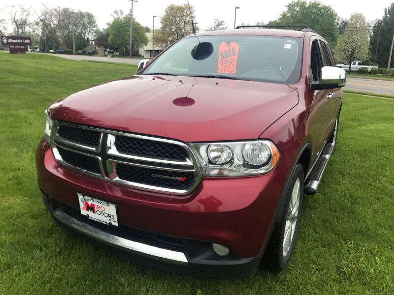 2013 Dodge Durango for sale at Miro Motors INC in Woodstock IL