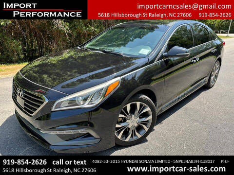 2015 Hyundai Sonata for sale at Import Performance Sales in Raleigh NC