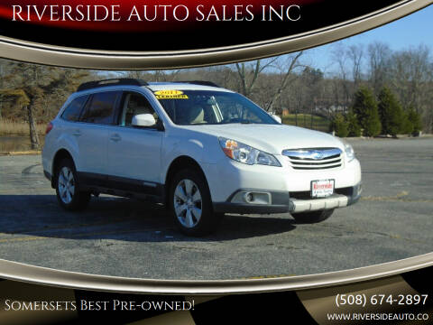 2011 Subaru Outback for sale at RIVERSIDE AUTO SALES INC in Somerset MA