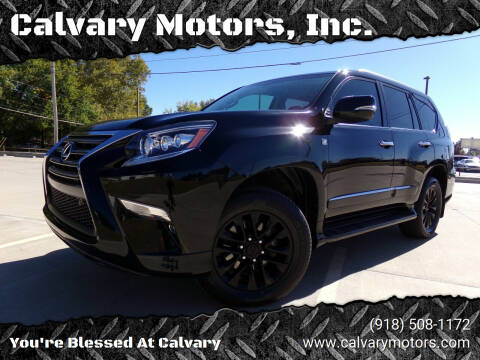 2018 Lexus GX 460 for sale at Calvary Motors, Inc. in Bixby OK