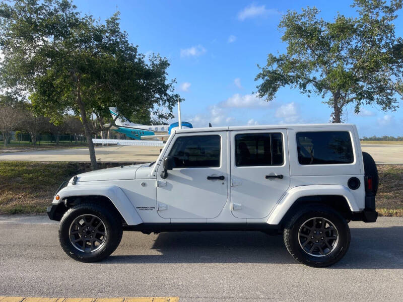 Used 2017 Jeep Wrangler Unlimited Rubicon with VIN 1C4BJWFG7HL588907 for sale in Pompano Beach, FL
