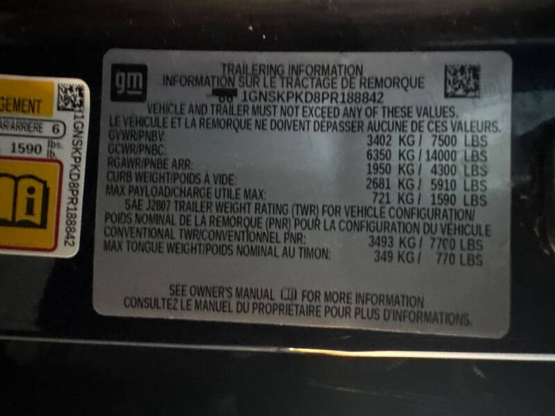 2023 Chevrolet Tahoe Z71