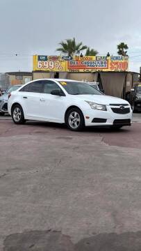 2014 Chevrolet Cruze for sale at DEL CORONADO MOTORS in Phoenix AZ