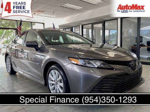2018 Toyota Camry for sale at Auto Max in Hollywood FL