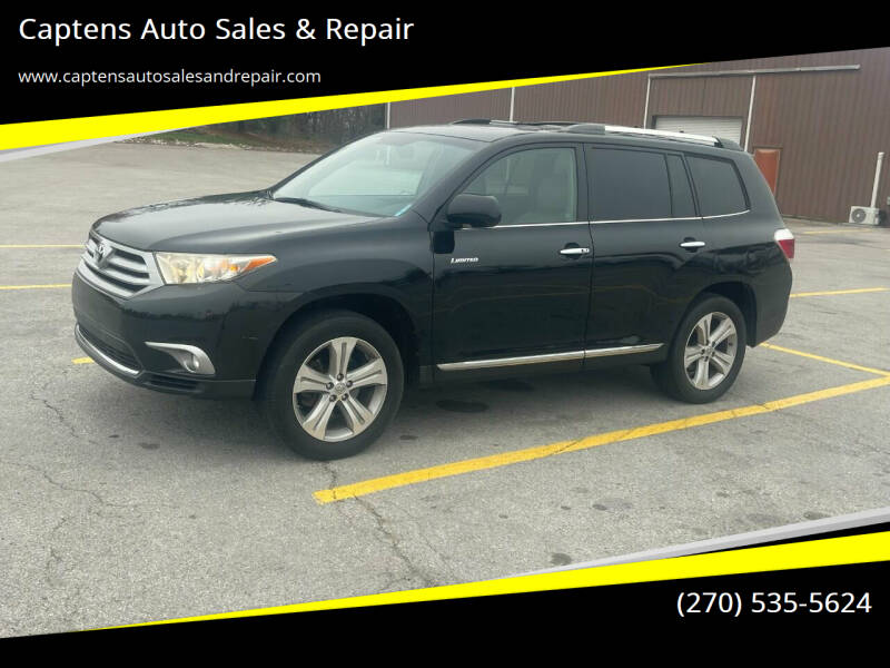 2013 Toyota Highlander for sale at Captens Auto Sales & Repair in Bowling Green KY