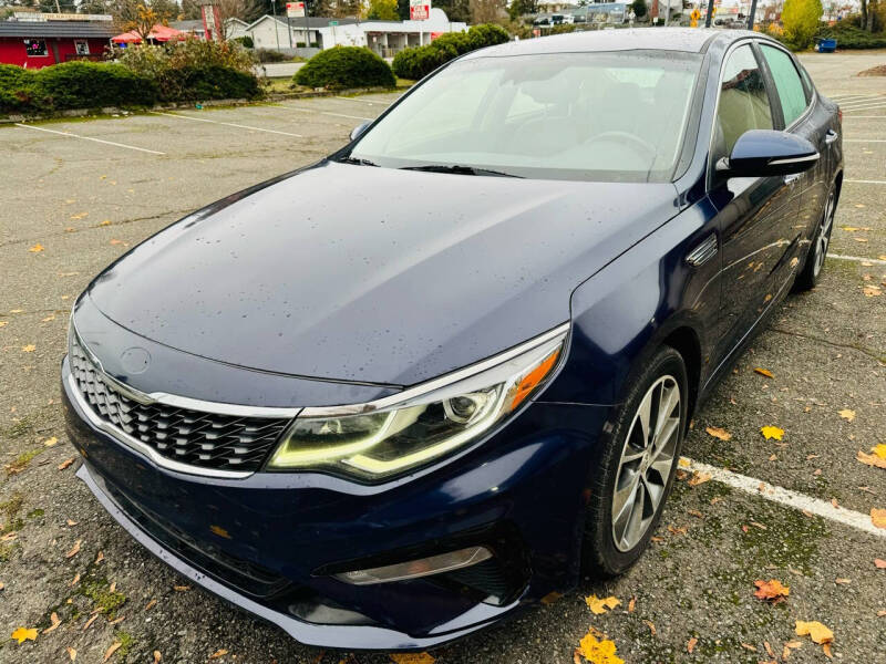 Used 2019 Kia Optima S with VIN 5XXGT4L31KG297106 for sale in Tacoma, WA