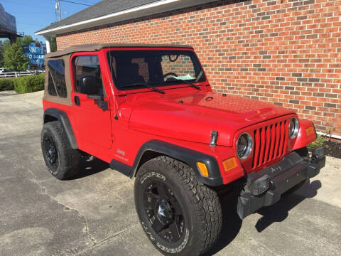 2006 Jeep Wrangler for sale at Greg Faulk Auto Sales Llc in Conway SC