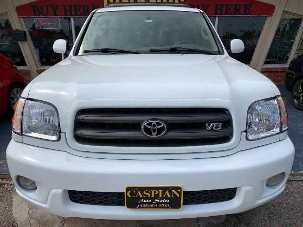 2003 Toyota Sequoia for sale at Caspian Auto Sales in Oklahoma City, OK