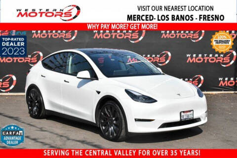 2023 Tesla Model Y for sale at Western Motors Los Banos in Los Banos CA