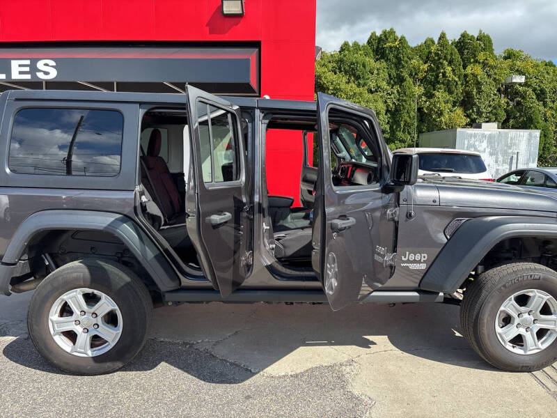 2018 Jeep Wrangler Unlimited Sport