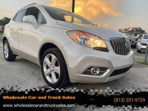 2016 Buick Encore for sale at Wholesale Car and Truck Sales in Plant City FL