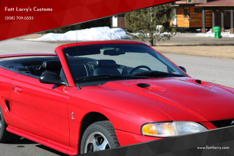 1997 Ford Mustang SVT Cobra for sale at Fatt Larry's Customs - Classics/Projects in Sugar City ID