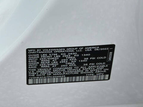 2023 Volkswagen Atlas Cross Sport V6 SE 4Motion