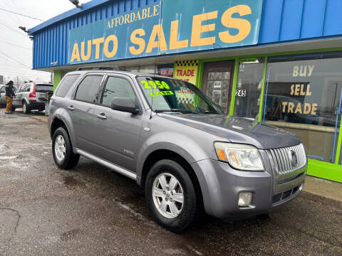 2008 Mercury Mariner for sale at Affordable Auto Sales of Michigan in Pontiac MI