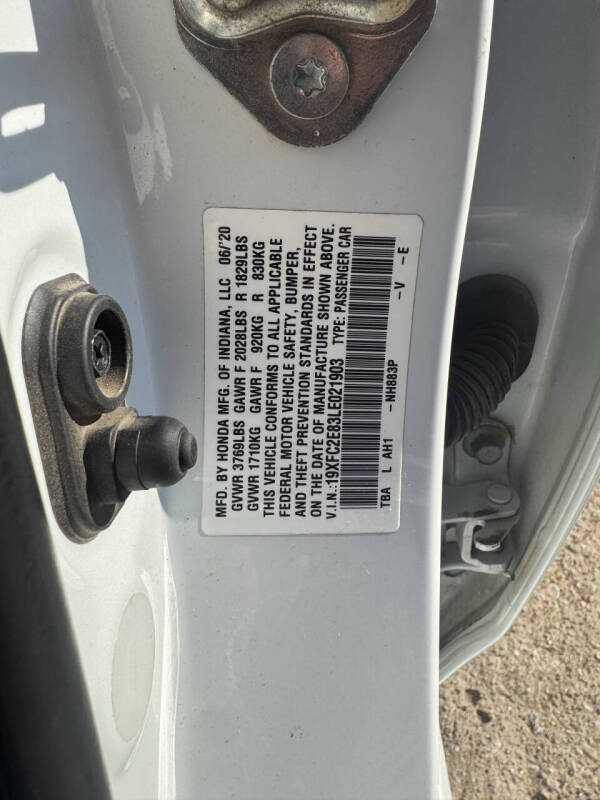 2020 Honda Civic Sport