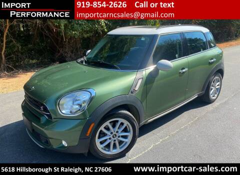 2016 MINI Countryman for sale at Import Performance Sales in Raleigh NC