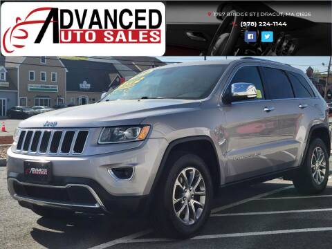 2014 Jeep Grand Cherokee for sale at Advanced Auto Sales in Dracut MA