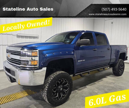 2018 Chevrolet Silverado 2500HD for sale at Stateline Auto Sales in Mabel MN