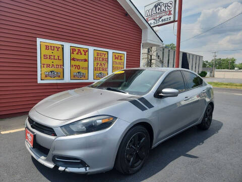 2015 Dodge Dart for sale at Mack's Autoworld in Toledo OH