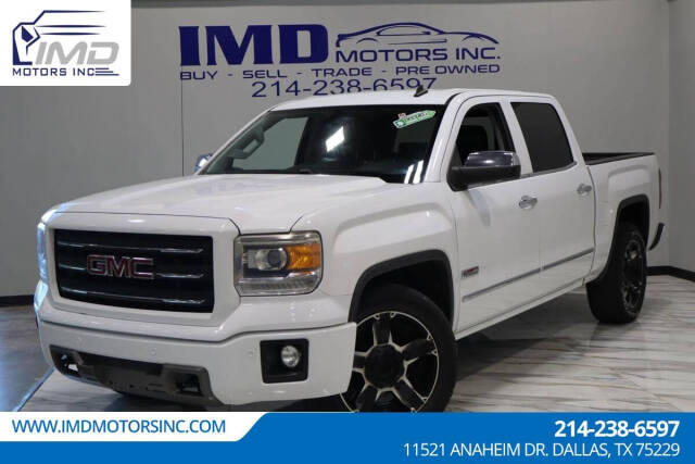 2014 GMC Sierra 1500 for sale at IMD MOTORS, INC in Dallas, TX