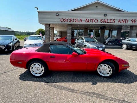 1991 Chevrolet Corvette for sale at Osceola Auto Sales and Service in Osceola WI