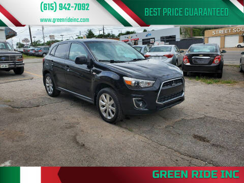 2015 Mitsubishi Outlander Sport for sale at Green Ride Inc in Nashville TN