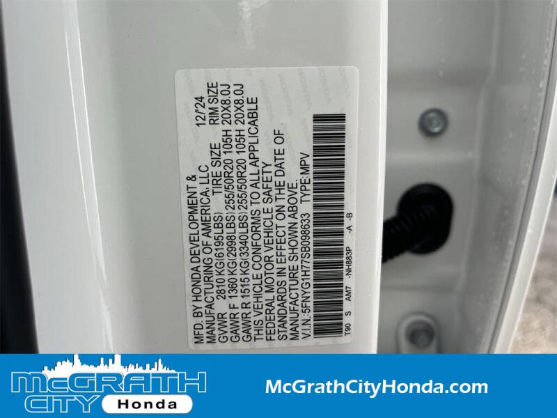 2025 Honda Pilot Touring