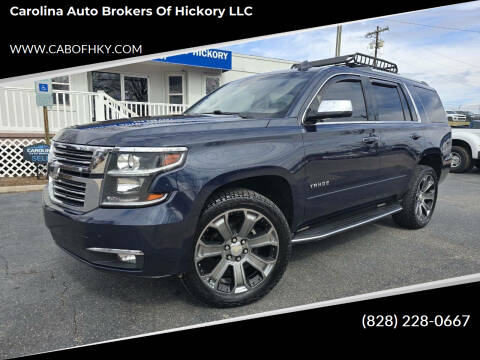 2017 Chevrolet Tahoe for sale at Carolina Auto Brokers of Hickory LLC in Hickory NC