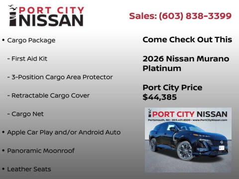 2026 Nissan Murano Platinum
