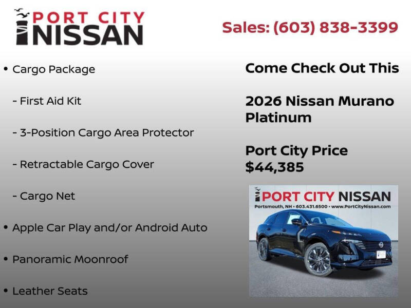 2026 Nissan Murano Platinum