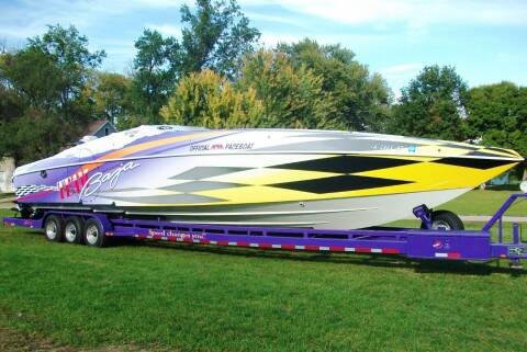 1997 Baja 42 Pace Boat - Triples for sale at Toy Flip LLC in Cascade IA