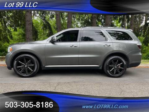 2013 Dodge Durango for sale at LOT 99 LLC in Milwaukie OR
