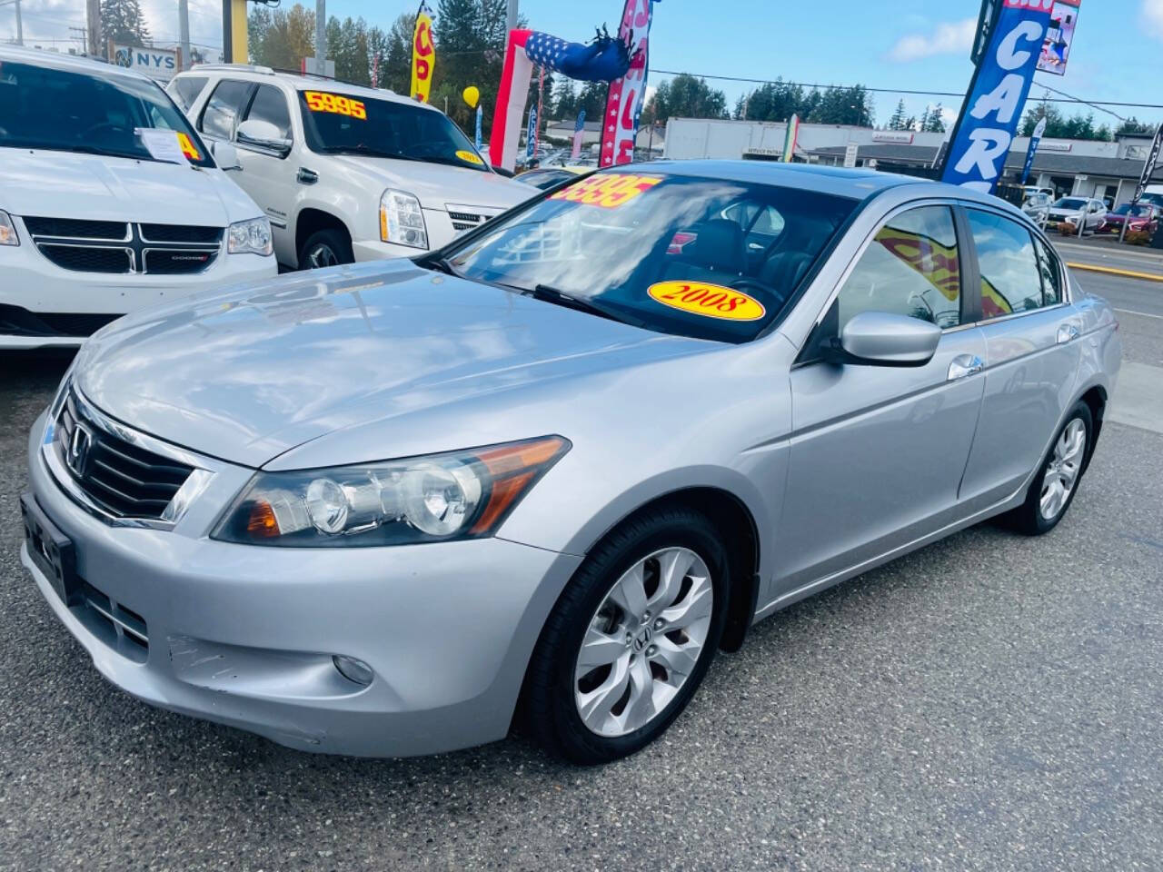 2008 Honda Accord for sale at New Creation Auto Sales in Everett, WA