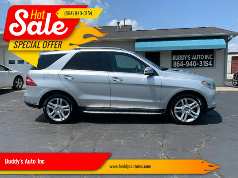 2014 Mercedes-Benz M-Class for sale at Buddy's Auto Inc in Pendleton, SC