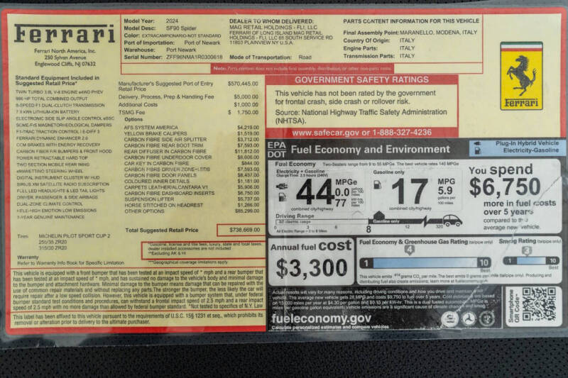 2024 Ferrari SF90 Spider