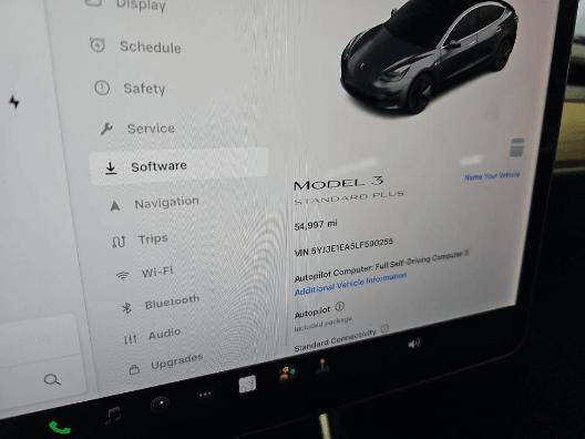 2020 Tesla Model 3 Standard Range Plus