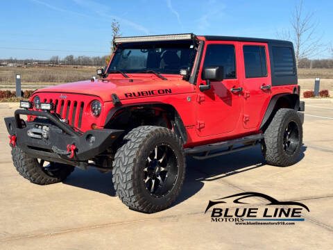 2013 Jeep Wrangler Unlimited for sale at Blue Line Motors in Bixby OK